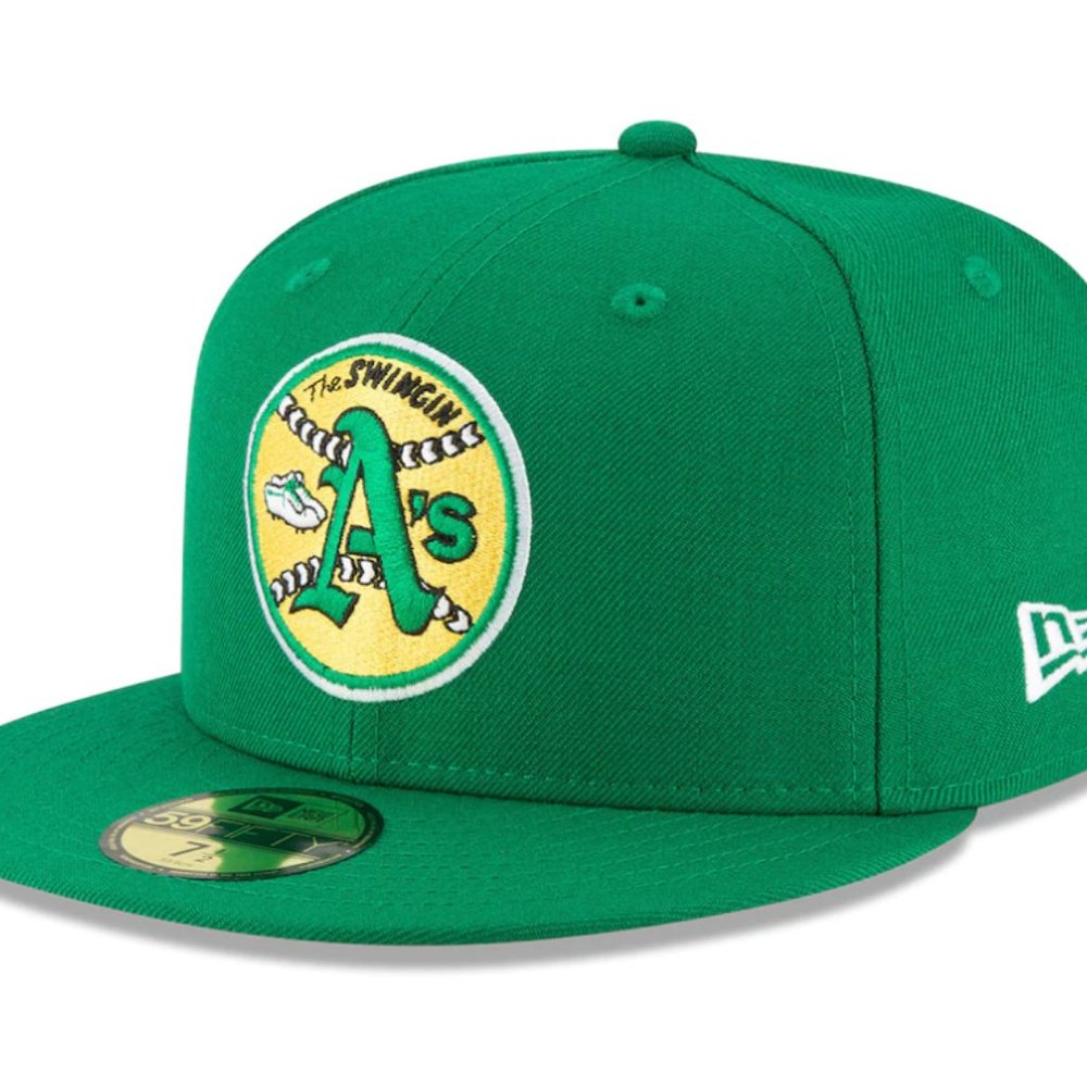 New Era Oakland Athletics A's Cooperstown Collection 59FIFTY Fitted Hat